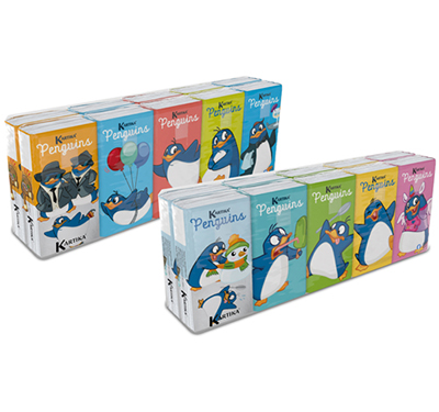 Pocket tissues Kartika PENGUINS